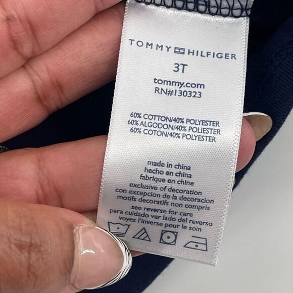 Tommy Hilfiger Toddler Girl’s Gold Star Long Sleeve Tee and Leggings Set 3T - Picture 7 of 15